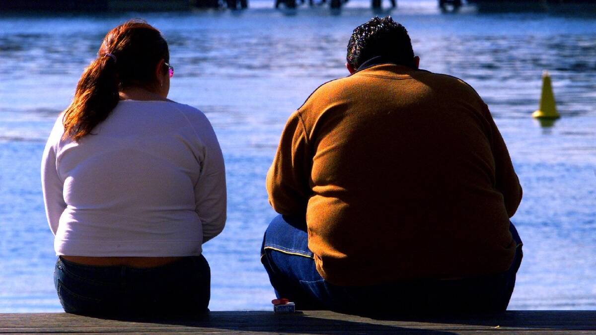 The rate of those considered overweight or obese in south-eastern NSW has hit 69 per cent, compared to a national average of 63 percent (file image)