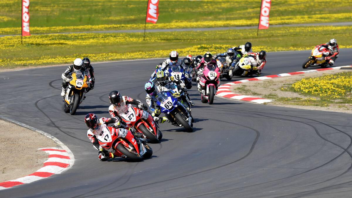 SEASON EXPANDS: The ASBK series will expand from a six round to a seven round series 2017. Photo: Russell Colvin