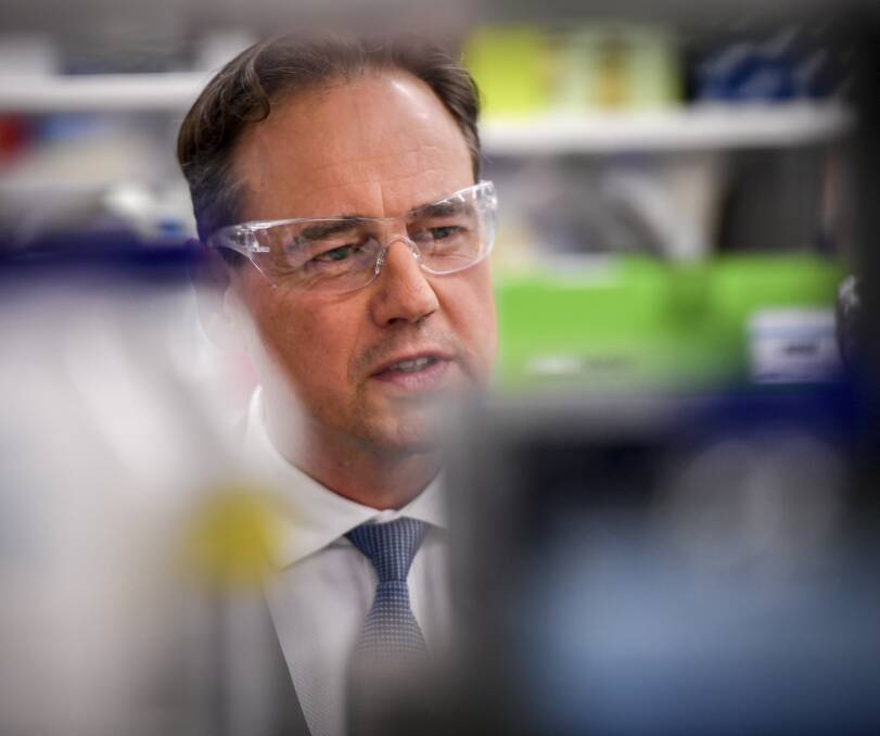 SCEPTICISM: Science Minister Greg Hunt's credibility is being questioned by CSIRO staff after recent job cut revelations. Photo: Eddie Jim