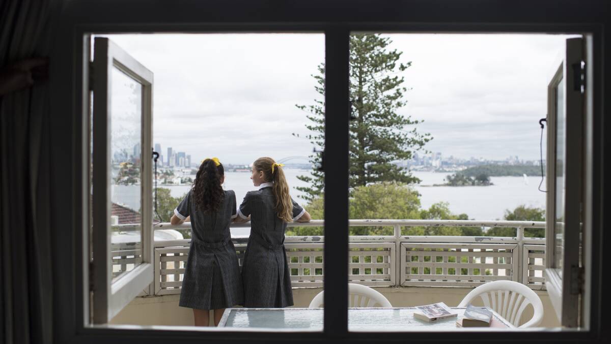 WHAT A VIEW: Year 7 to 10 boarders live in the beautiful heritage-listed Tivoli building, which boasts unobstructed views of Sydney Harbour
