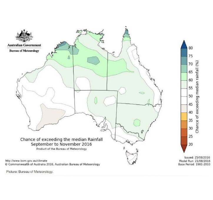 Second wettest: The massive El Niño experienced at the start of the year has declined over winter, causing significant rainfall. Photo: Bureau of Meteorology.
