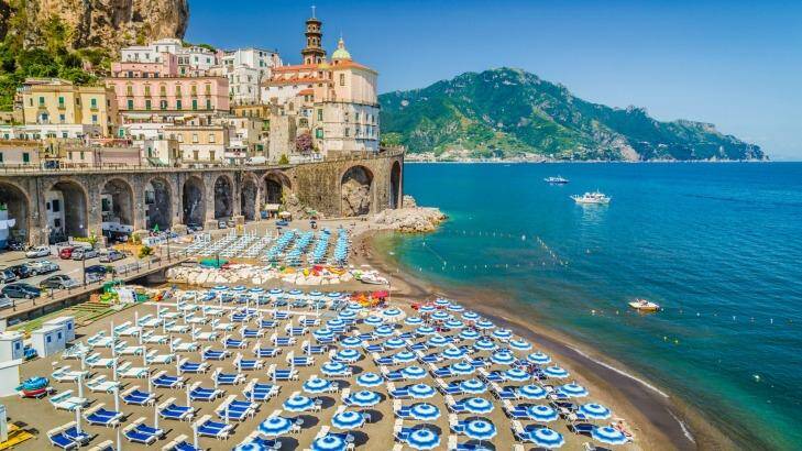 The town of Atrani on the famous Amalfi Coast, Campania, Italy. Photo: iStock