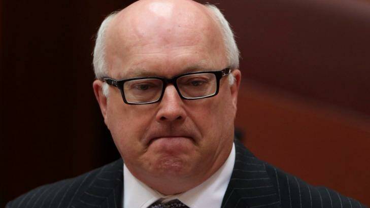 Attorney-General George Brandis says he doesn't think anti-discrimination laws should be suspended during the same-sex marriage plebiscite campaign. Photo: Andrew Meares