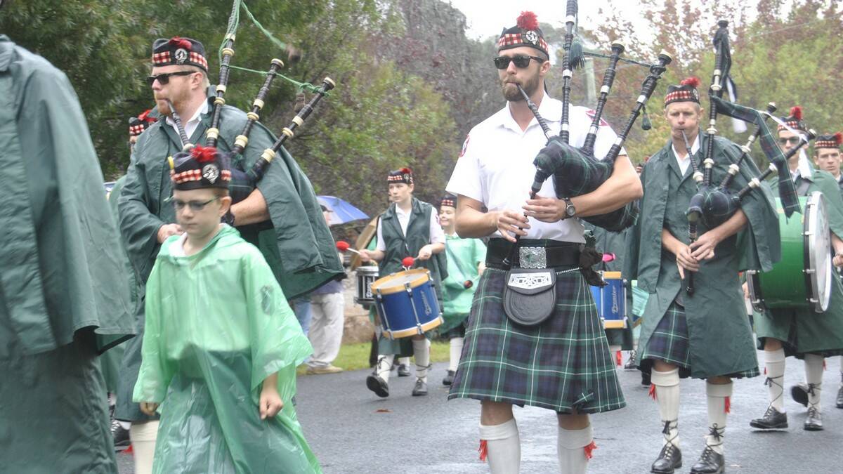Shoalhaven City Pipes and Drums. Photo by Megan Drapalski