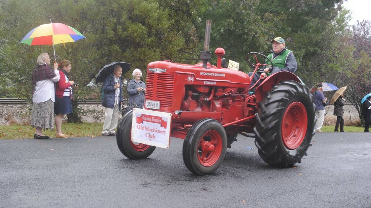 A Berrima District Old Machinery Club tractor. Photo by Dominica Sanda