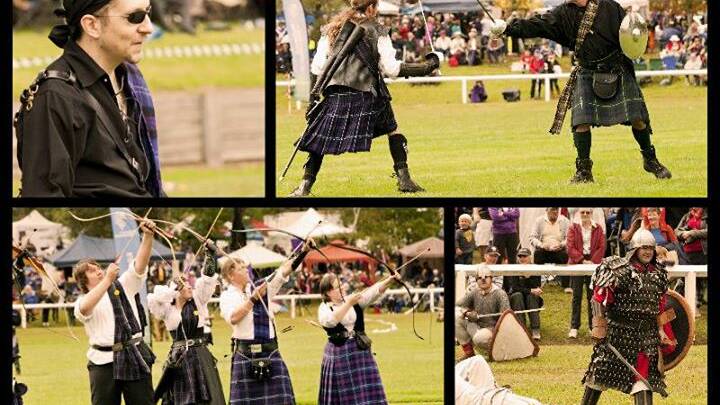 A Sword Play collage. Photo by Dawn Dodwell