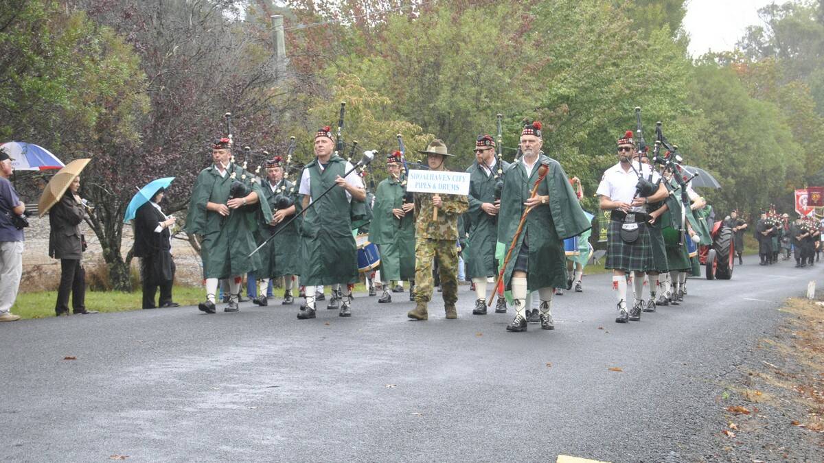 Shoalhaven City Pipes and Drums. Photo by Megan Drapalski
