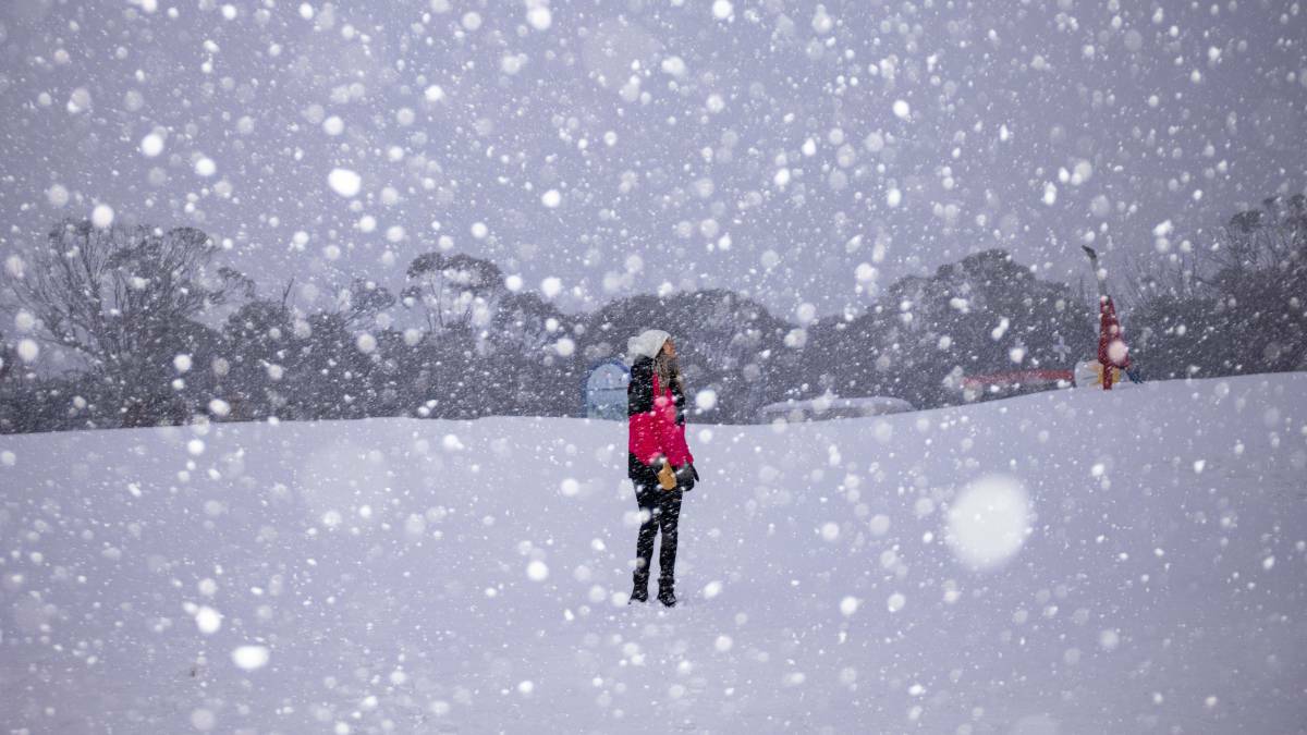The weather system has led to bumper falls at Thredbo. Picture: Thredbo Media
