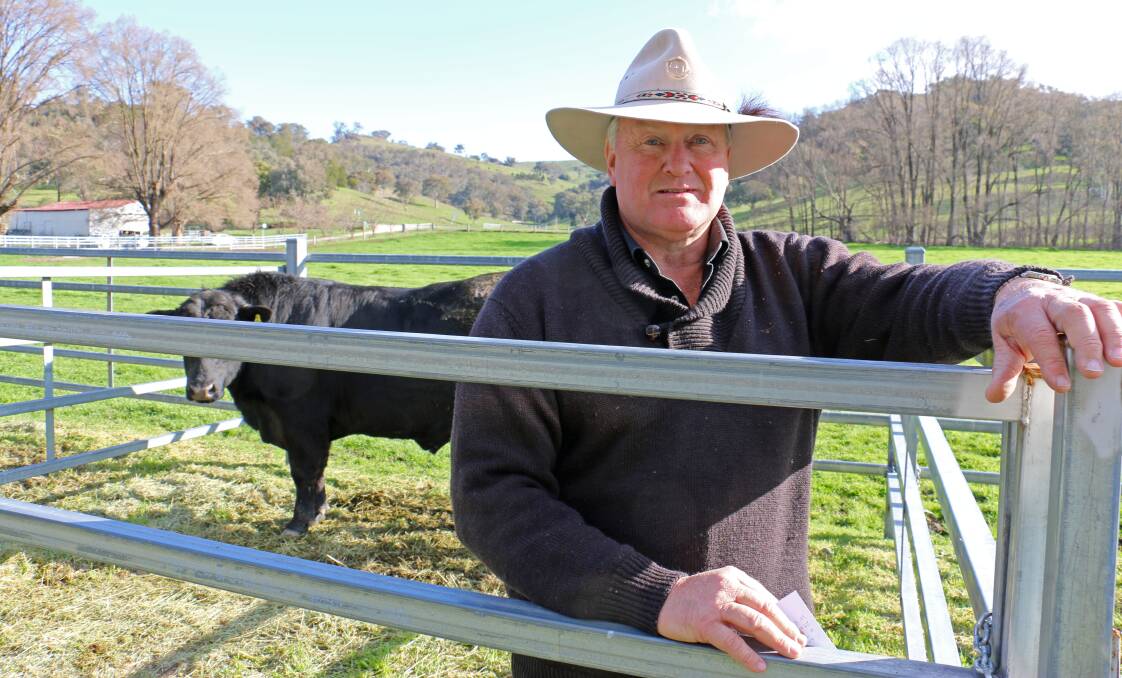INDUSTRY: Mark Lucas, Reiland Angus at Tumut in southern NSW, looks forward to supporting those who are in drought. 