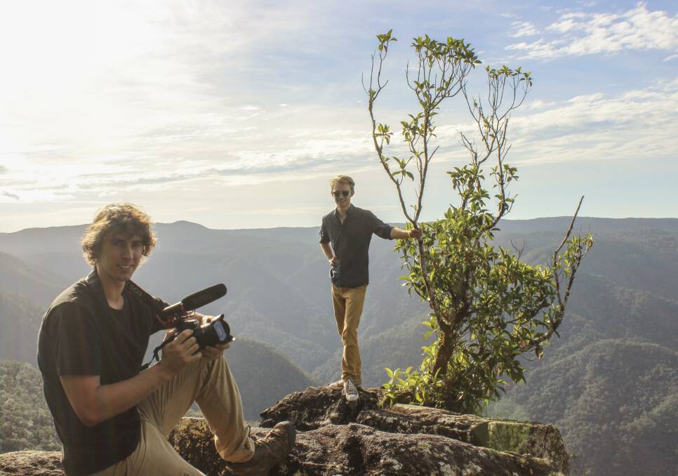 Filmmakers Harrison Warne of Pambula and Jack Breedon of Melbourne are excited to share their 'Frogumentary'.