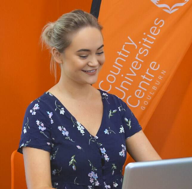 Learning resources: At CUC Goulburn students enjoy high-speed internet and work spaces tailored for studying. Photo: supplied.