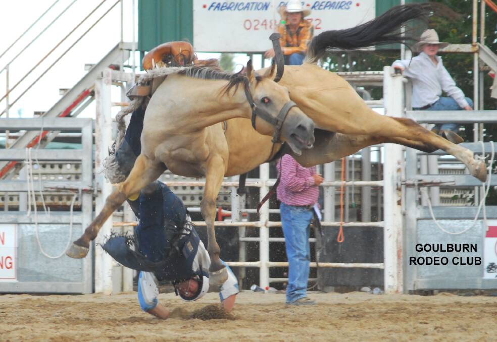 Enjoy the action: The 50th Goulburn Rodeo will be held at the Goulburn Showgrounds on Saturday February 17. Slack events start 10.00am, main events from 4.00pm. Entry via Gate 6 on Braidwood Road. Photo courtesy Bill Bill.