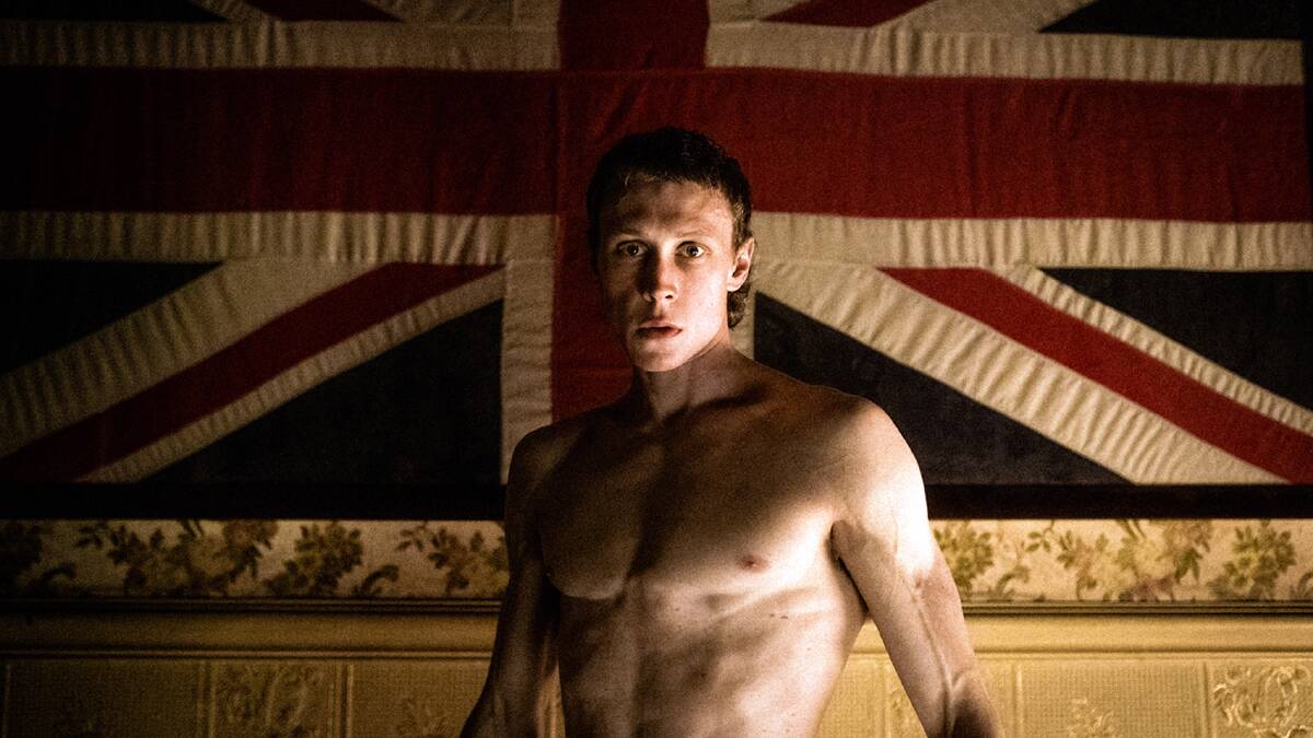 George MacKay in True History of the Kelly Gang. Picture: Transmission Films