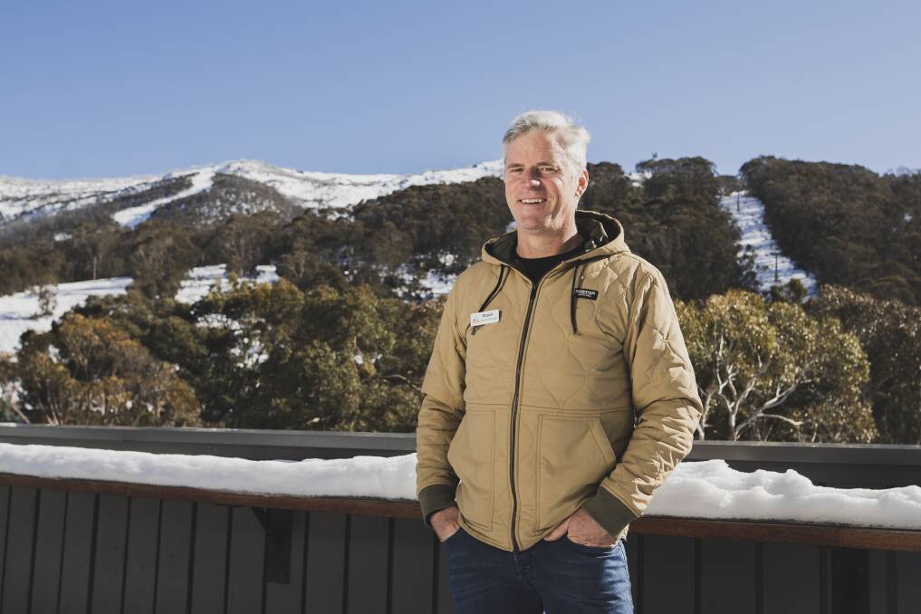 Thredbo general manager Stuart Diver. Picture: Dion Georgopoulos