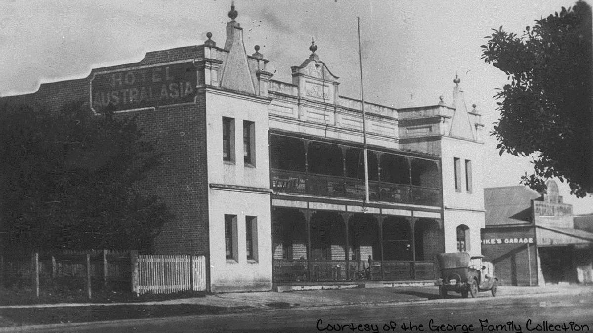 Hotel Australasia in Eden. Photo courtesy of the George family collection