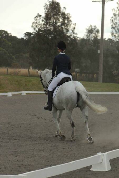 TEAM: Penelope has been competing in dressage competitions for many years and has also ridden at the Sydney Royal Easter Show. Photo: supplied. 