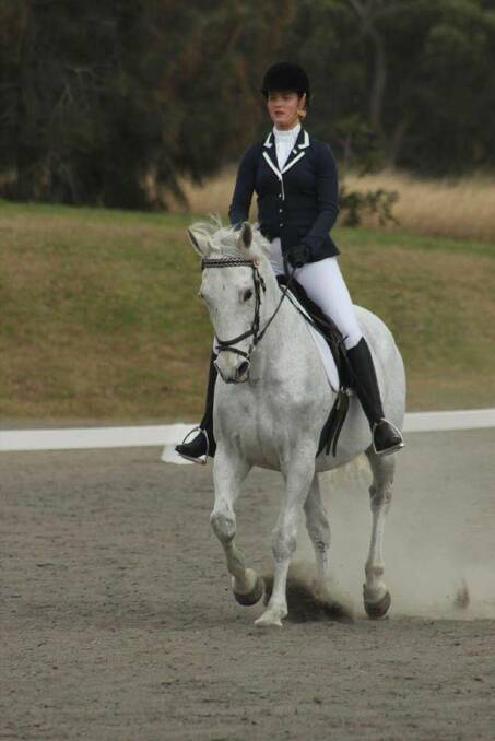 RIDING HIGH: Penelope McMillan and Jedlea will be competing in the NSW Police and Emergency Services Games 2019 this month. Photo: supplied. 