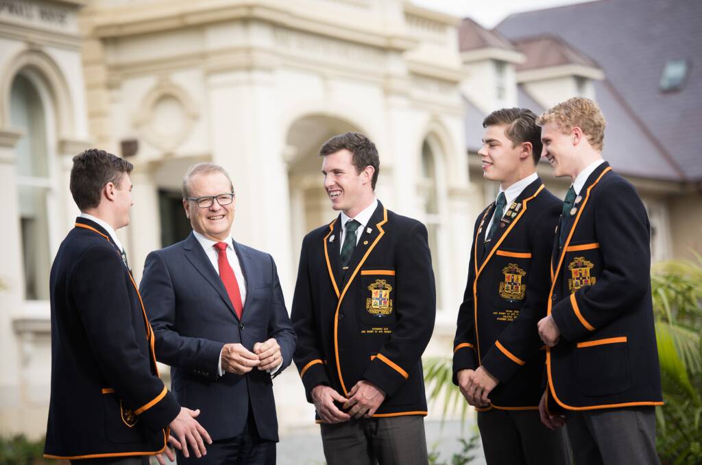 TRUE POINT OF DIFFERENCE: "At Scots, we work long and hard to understand our boys and to honour and cherish their individual and corporate value," principal, Dr Ian Lambert said.