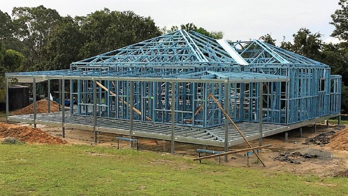 BUILDING YOUR KIT HOME: No matter what size, style or shape of house you want, it can be designed with a steel frame. Because of its strength, a steel frame can offer many design freedoms.