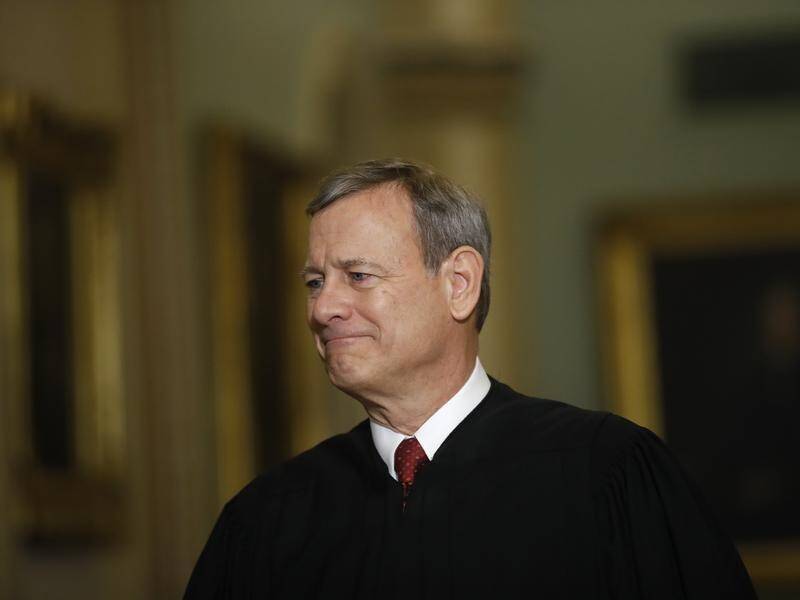 US chief justice John Roberts says people may bear invisible scars from the pandemic years from now.