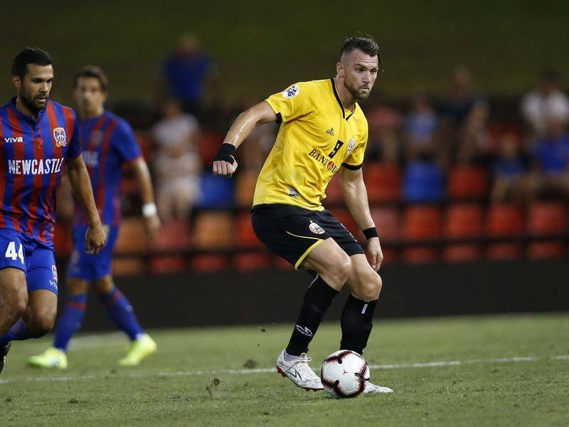 Marko Simic played against Newcastle despite appearing in court in Sydney on Tuesday,
