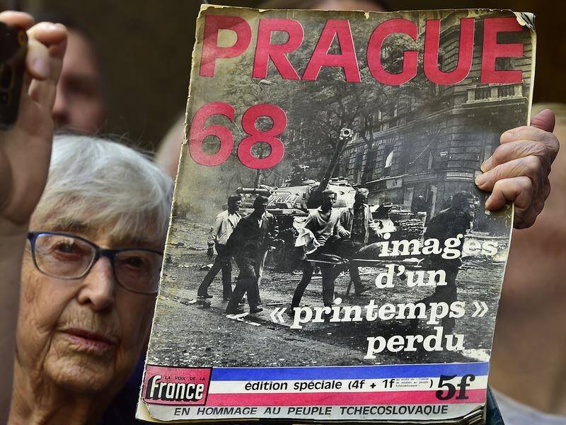 Czechs are marking 50 years since a Soviet invasion to curb moves towards democracy.