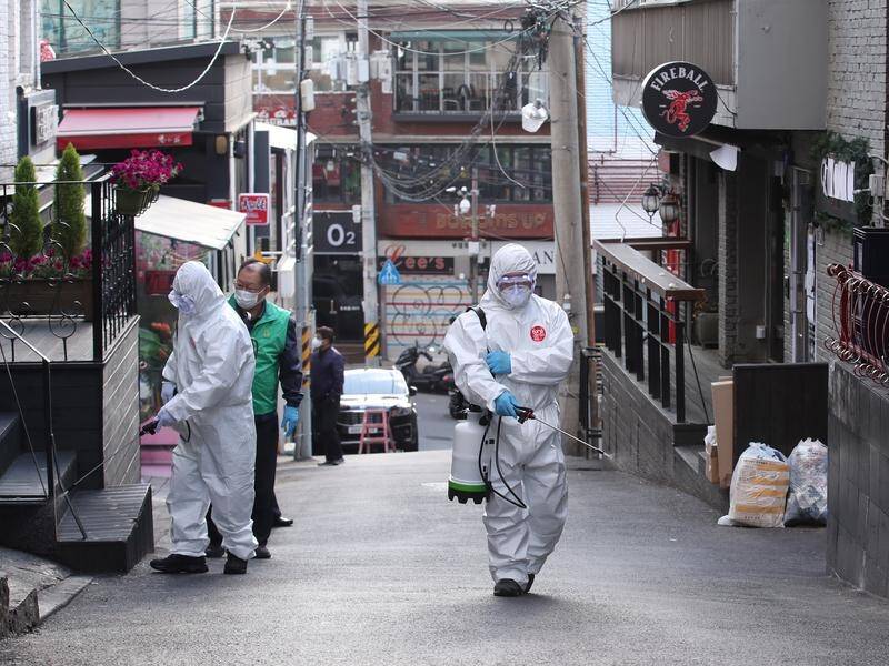South Korea has closed Seoul nightspots and disinfected the area over a cluster of COVID-19 cases.