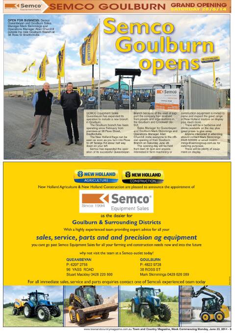 Semco opening - special feature